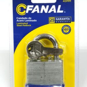 CANDADO LAMINADO FANAL 40MM (FLM40)