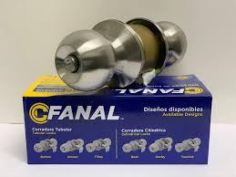 CHAPA BOLA ALCOBA METALICO FANAL (COLOR SATINADA)(90450-021)