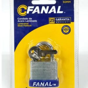CANDADO LAMINADO FANAL 30MM (FLM30)