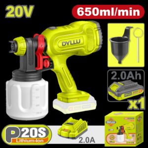 PISTOLA PINTAR INALAMBRICA 800ML 20V DYLLU (UDTSU30664)