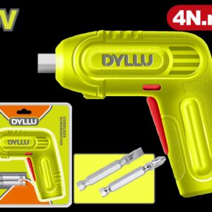 ATORNILLADOR INALAMBRICO 4V 4NM INCLUYE DOS PUNTA TALADRO DYLLU (DTCV4628)