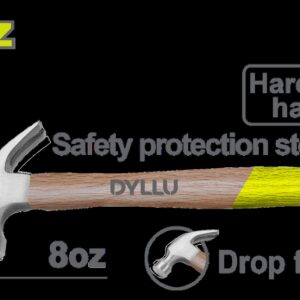 MARTILLO 8OZ MANGO MADERA DYLLU (DTMB3308)