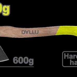 HACHA 600G MANGO MADERA DYLLU (DTMB6306)