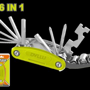 NAVAJA MULTIFUNCIONAL 16 EN 1 MANGO EN ALUMINIO (DTHK4516)