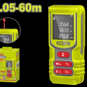 MEDIDOR DE DISTANCIA LASER 60M LUZ ROJA DYLLU (DTDL1516)