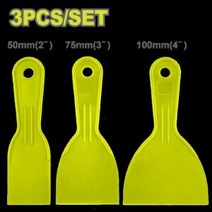 JUEGO DE ESPÁTULAS DE PLÁSTICO X 3 PZS (DTPT3133)