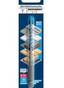 BROCA BOSCH MULTICONSTRUCCION(1/4X 4X6")