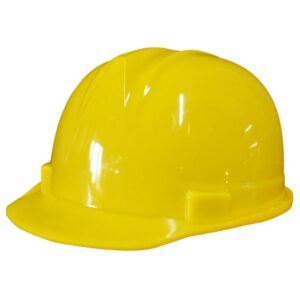 CASCO CONSTRUCCION ECONOMICO AMARILLO CON BARBUQUEJO (SIN NORMA)(HT50089)