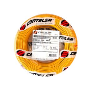 ALAMBRE RIGIDO CENTELSA 10 ( AMARILLO)