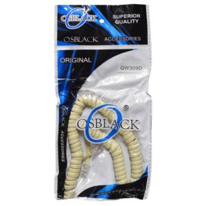 CABLE TELEFONO ESPIRAL BEIGE X 3 MTS