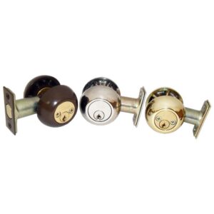 CHAPA CERROJO SEGURIDAD YALE 170 1/4 CROMADA LLAVE LLAVE (4011)