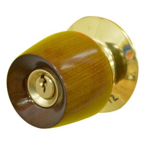 CHAPA BOLA PUERTA PRINCIPAL P/MADERA YALE BRANDY WINE 5305 (6066)