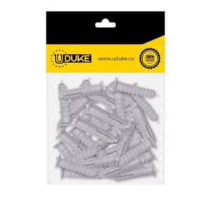 CHAZO 3/16 PLASTICO ESTRIADO PQT X 40 UDUKE