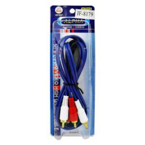 CABLE DVD 2X2 FINO AZUL 1.5 MTS (BLISTER) (HT30276)