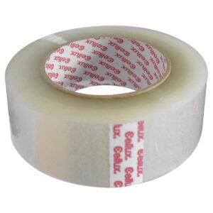 CINTA ANCHA CELLUX 2" X 20 MTS TRANSPARENTE (CAJA X 156