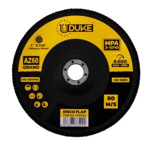 DISCO FLAP UDUKE 7 GRANO 60 (180MM X 22MM) (HT30351)(HT60023)