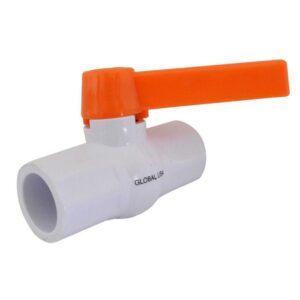 LLAVE BOLA PVC LISA FINA CHAPOLA NARANJA LARGA 1/2" (HT20142)