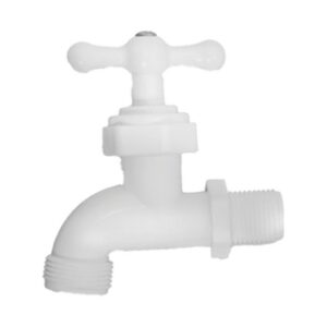 GRIFO PLASTICO BLANCO G/G PAQ X 1 UDUKE