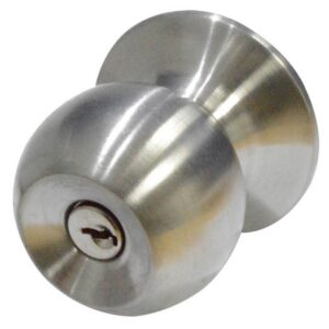 CHAPA BOLA ENTRADA PRINCIPAL P/METALICO GATO CROMO-MATE (REF-270)