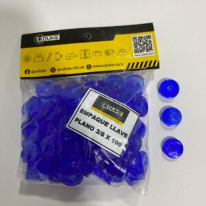 EMPAQUE ECONOMICO GRIFO SILICONADO AZUL (BOLSA X 100) (PRECIO X BOLSA)