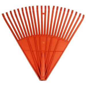 ESCOBA PRADO PLASTICA CARIBE MEDIANA T/BELLOTA 22 DIENTES (ROJA)