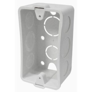 CAJA PLASTICA 2X4 BLANCA INDUMA CERTIFICADA (T1202-0027)