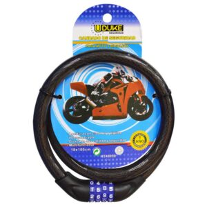 CANDADO MOTO CLAVE UDUKE 4 DIGITOS(1 ANO GARANTIA) (HT40059)