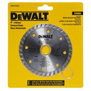 DISCO DIAMANTADO TURBO DEWALT 4 1/2 (DW47450HP)