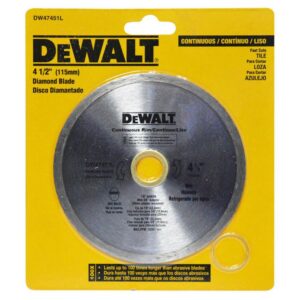 DISCO DIAMANTADO CONTINUO DEWALT 4 1/2 (DW47451HP)