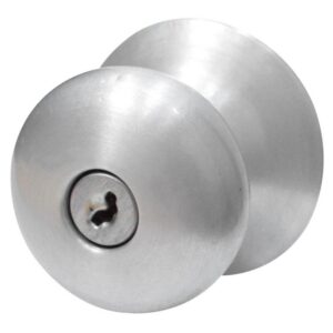 CHAPA BOLA ALCOBA P/METALICO SEGUREX SATURNO ACABADO PLATINO (A50WS)(125SASP)