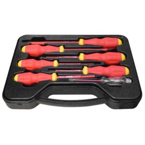 DESTORNILLADOR STANLEY AISLADO 1000 V ORIGINAL X 7 (JUEGO) (STMT60175-LA)