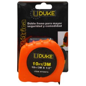 METRO 3 MTS NARANJA EN BLISTER UDUKE (HT50076