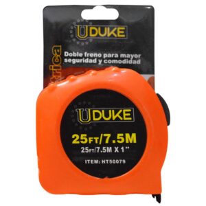 METRO 7.5 MTS PASTA NARANJA EN BLISTER UDUKE (HT50079)