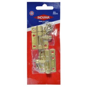 PASADOR COBRE INDUMA 1 1/2 C.18 X PAR (LATONADO)(T1502-0006)