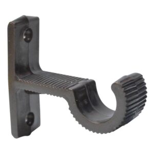 ACCESORIO CORTINERO SOPORTE MURO CAFE DE 1/2 (080102