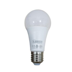 BOMBILLO LED 12W UDUKE LUZ CALIDA E27 MULTIVOLTAGE (3500K) (A60) (HT80398C) (GARANTIA 2 ANOS)