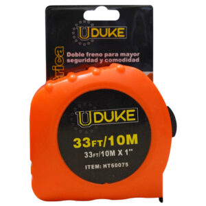 METRO 10 MTS NARANJA PASTA EN BLISTER UDUKE (HT60075)