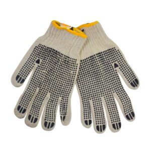 GUANTE LLUVIA 2 CARAS GRANDE (PUNTOS NEGROS) (GT-LL-B)