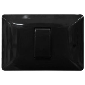 LINEA HOYOSLIGHT NEGRA BTC SWICHE SENCILLO (BM1101-3W-FBLK) (HT20761)