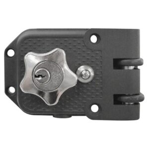 CHAPA CANDADO GATO 777 DERECHA CON ROSETA (777) (477701*