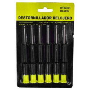 DESTORNILLADOR UDUKE TORX CELULAR X 6 ABANICO (JUEGO) (RF8153) (HT20254)