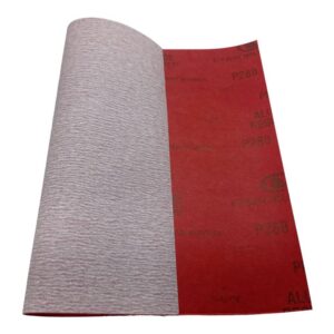 LIJA CARBORUNDUM ROJA 280 ( LIJADO EN SECO)