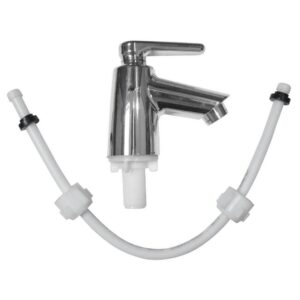 LINEA GRIVAL LLAVE LAVAMANOS + ACOPLE PALANCA NOGAL (541133331) (PAQ X 3)