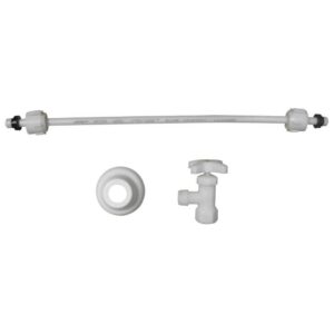 LINEA GRIVAL LLAVE REGULACION PLASTICA CON ACOPLES PARA LAVAMANOS (967023331) (PAQ X 6)