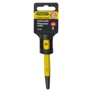 CINCEL CENTRO PUNTO STANLEY 1/4X10CM(6MM)(16-227)