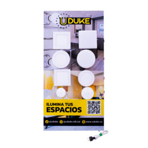 EXHIBIDOR ILUMINACION LED UDUKE