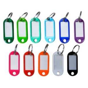 LLAVERO PLASTICO IDENTIFICADOR MARCA LLAVE ()