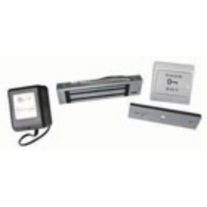 KIT DE ELECTROIMAN YALE 180KG EN U (350 LBS) C/SENSOR 12V/24VCD (INLCUYE BRACKET)(6671)