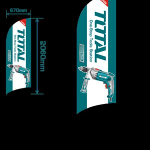 PUBLICIDAD TOTAL BANDERA TIPO PLUMA (TPMGFF03)