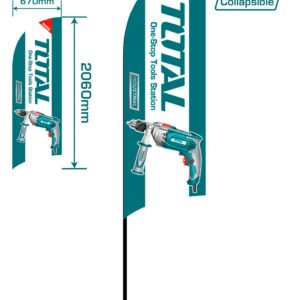 PUBLICIDAD TOTAL BANDERA TIPO PLUMA(TPMGF03)